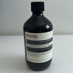 Aesop Empty Resurrection Aromatique Hand Wash Bottle No Pump